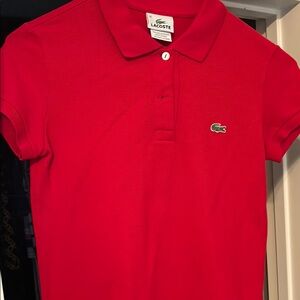 Lacoste Vibrant Red Polo